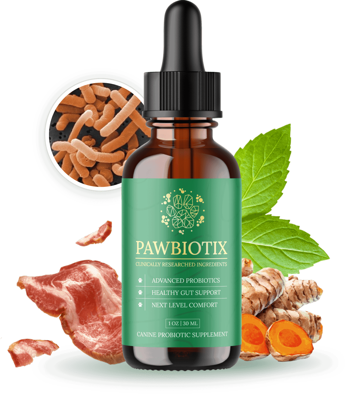 Pawbiotix 3 bottles